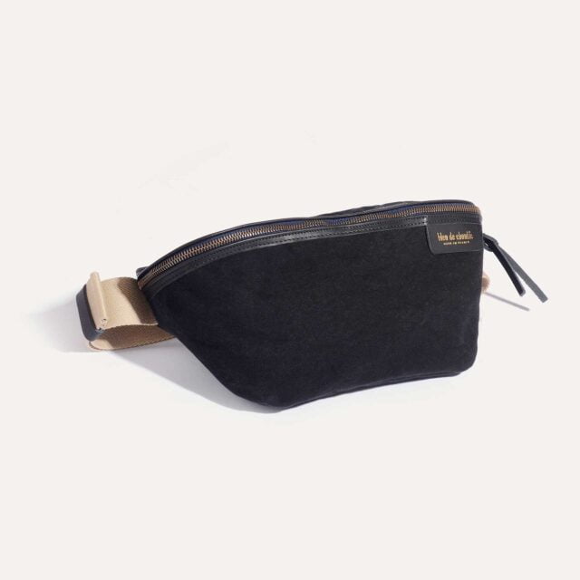 sac banane beat 45l noir Bleu de Chauffe - Sac banane Beat 4