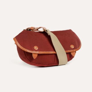 Bleu de Chauffe - Sac banane Forlan 2L – Rouge Cardinal
