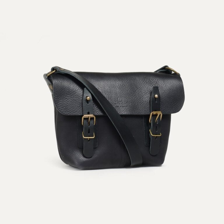 Bleu De Chauffe - Sac besace Louis - Noir