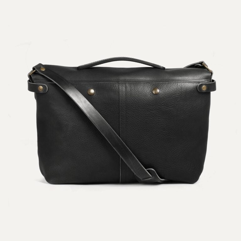 Bleu De Chauffe - Sac besace Lucien - Noir