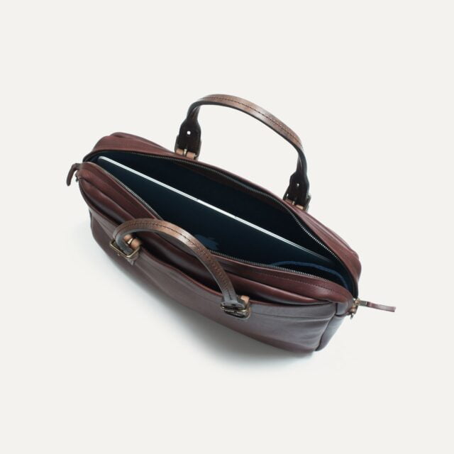 Bleu De Chauffe - Sac business Folder - Tourbe