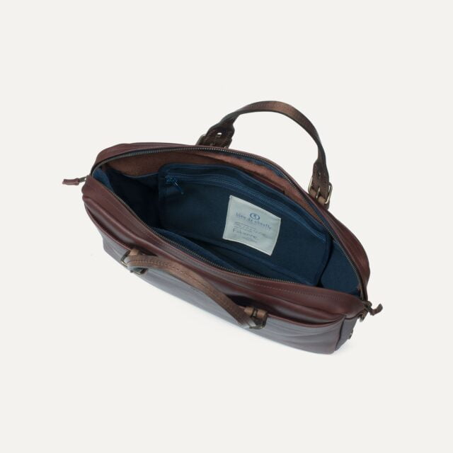 Bleu De Chauffe - Sac business Folder - Tourbe