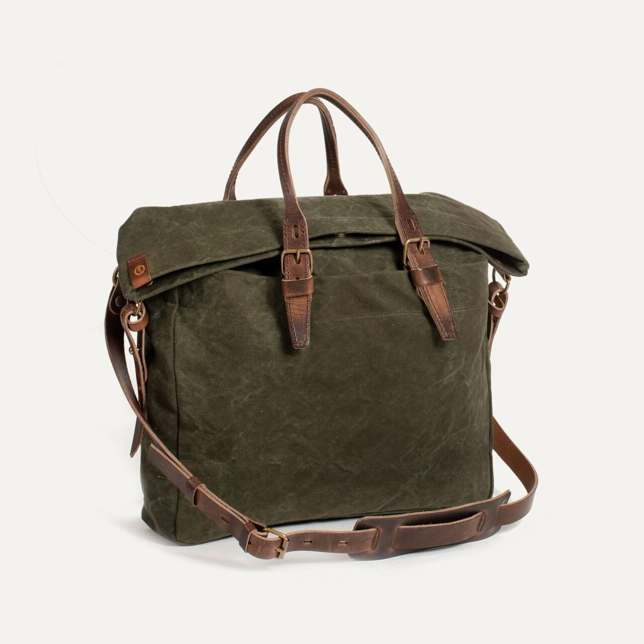 sac business remix kaki fonce 1 Bleu de Chauffe - Sac business Remix - Kaki foncé stonewashed - new
