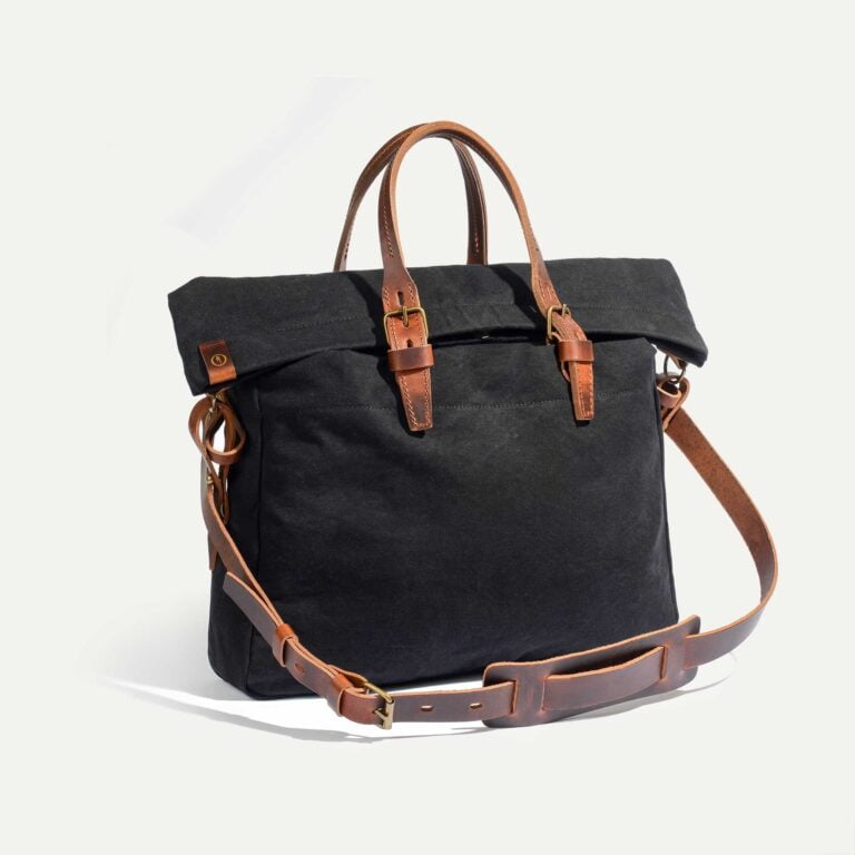 Bleu de Chauffe - Sac business Remix - Noir stonewashed - new