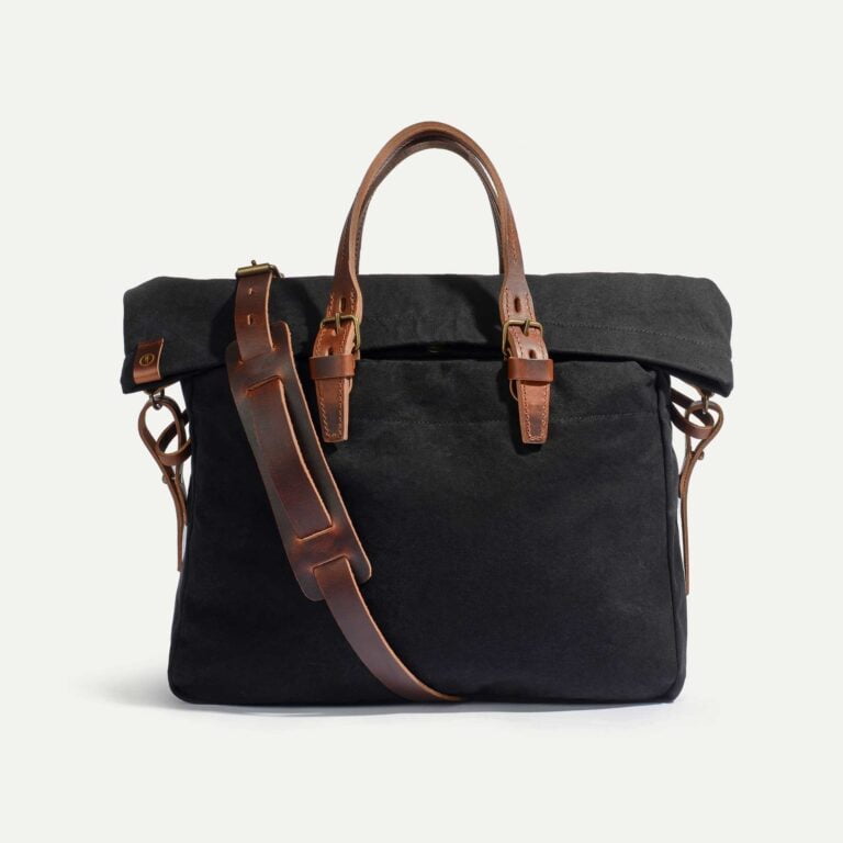 Bleu de Chauffe - Sac business Remix - Noir stonewashed - new