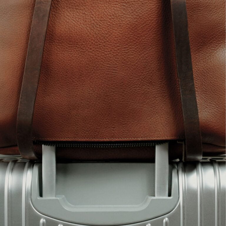 Bleu De Chauffe - Sac business Report - Brun ambré