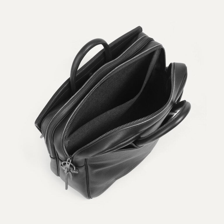 Bleu De Chauffe - Sac business Zeppo - Marron Brun