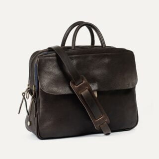 Bleu de Chauffe - Sac business Zeppo – Marron Brun