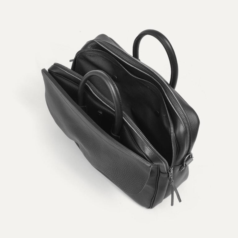 Bleu De Chauffe - Sac business Zeppo - Marron Brun