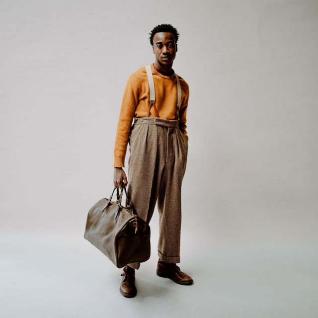 Bleu De Chauffe - Sac de voyage Hobo - Bleu Marin