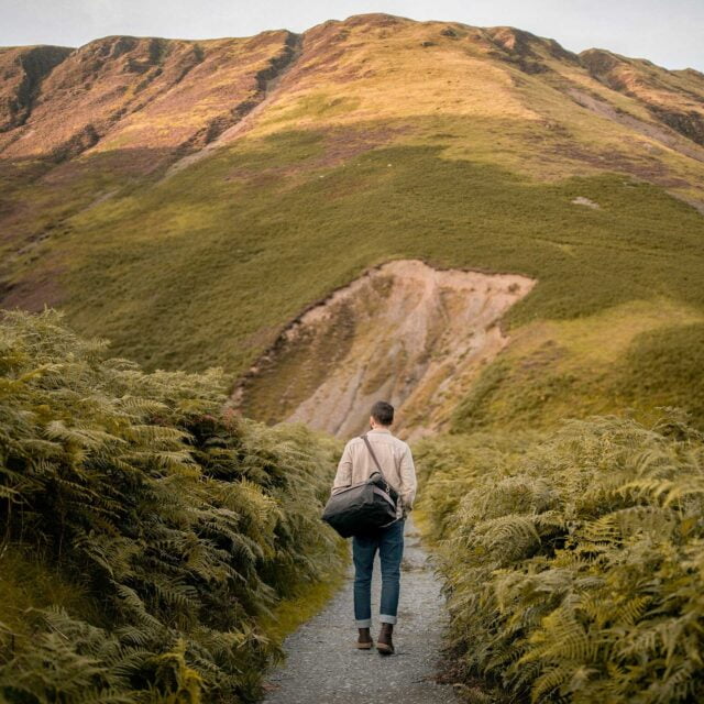Bleu De Chauffe - Sac de voyage Zephir - Kaki waxé