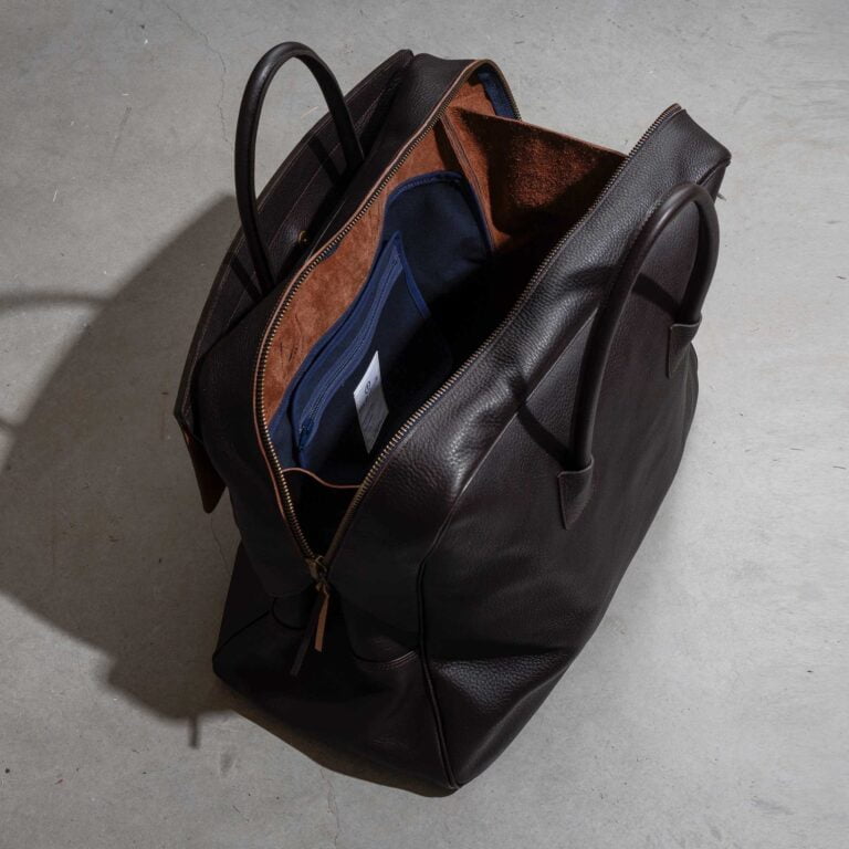 Bleu De Chauffe - Sac de Voyage Zoom - Marron Brun