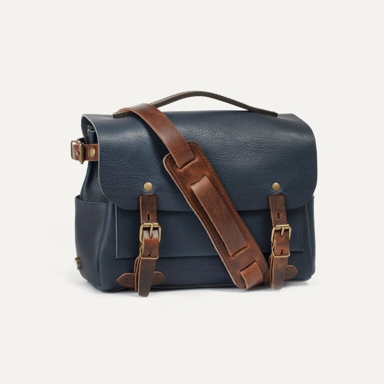 Bleu De Chauffe - Sac Postier Eclair S - Bleu Marin
