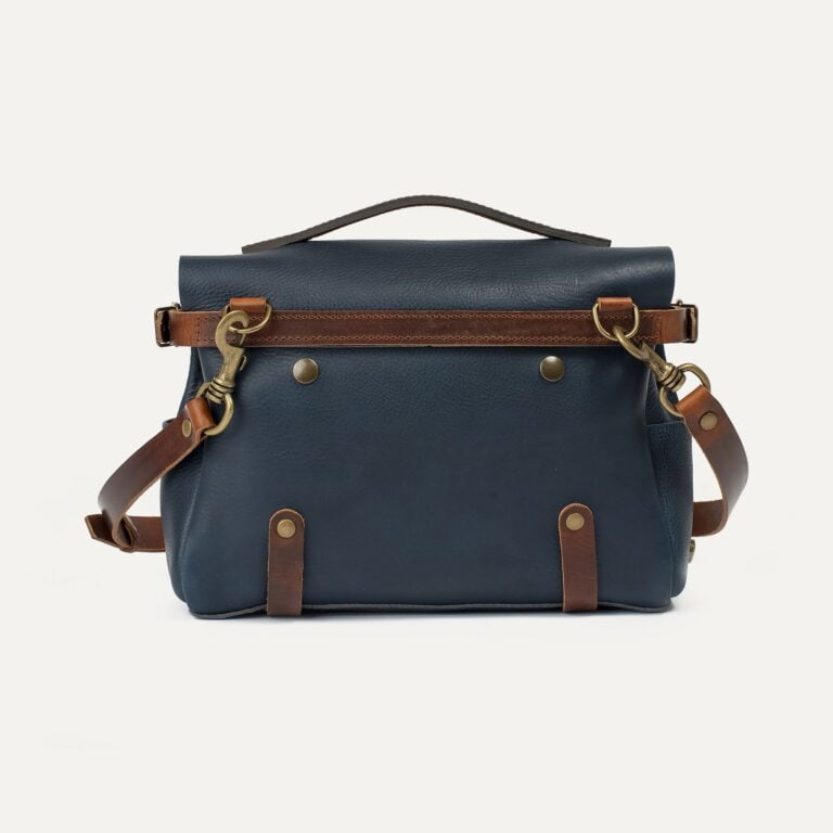 Bleu De Chauffe - Sac Postier Eclair S - Bleu Marin