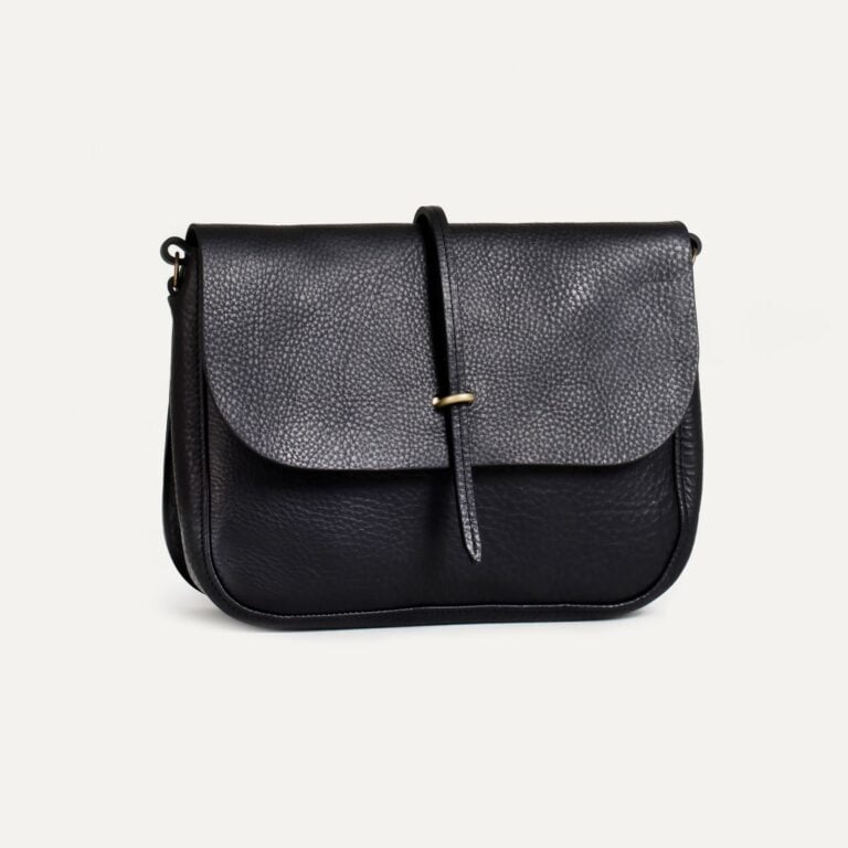 Bleu De Chauffe - Sac postier Pastel - Noir