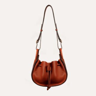 Bleu de Chauffe - Sac seau DIANE – Rust/Cognac