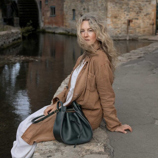 Bleu De Chauffe - Sac seau DIANE - Rust/Cognac