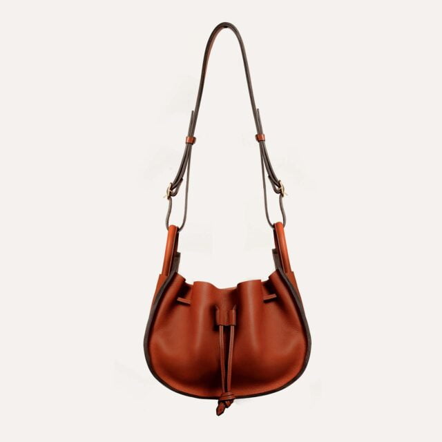 Bleu De Chauffe - Sac seau DIANE - Rust/Cognac