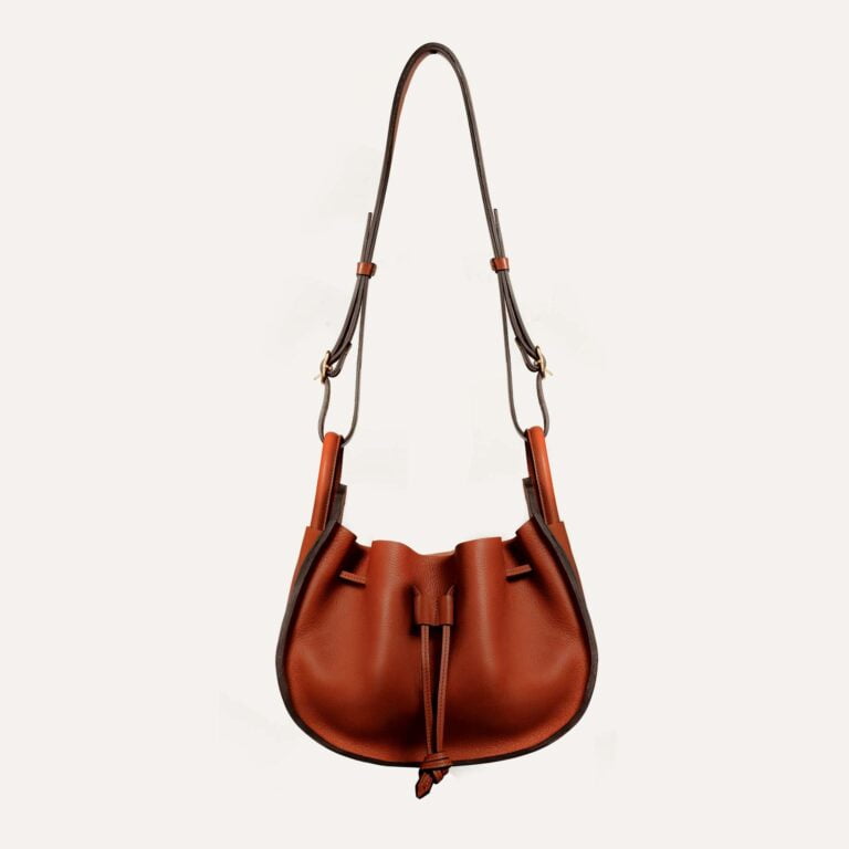 Bleu De Chauffe - Sac seau DIANE - Rust/Cognac
