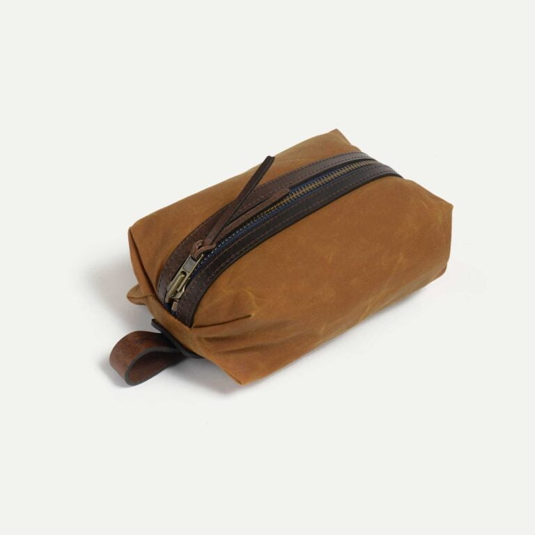 trousse de toilette zazou cumin waxe Bleu de Chauffe - Trousse de toilette ZAZOU - Cumin waxé - new