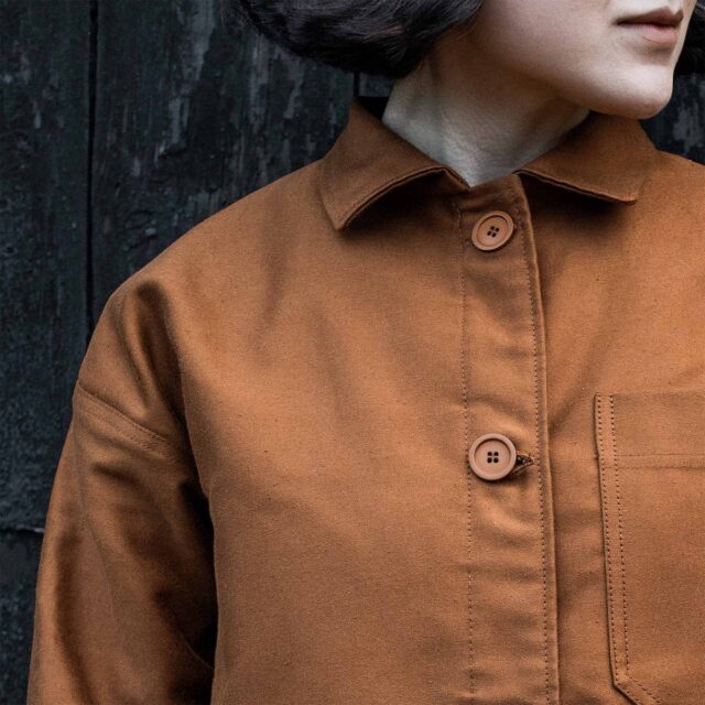 Bleu De Chauffe - Veste de travail Gervaise - Cumin