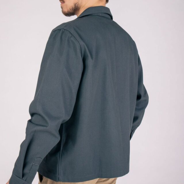 Aatise - zularit veste unisexe  homme upcyclé coloris plomb