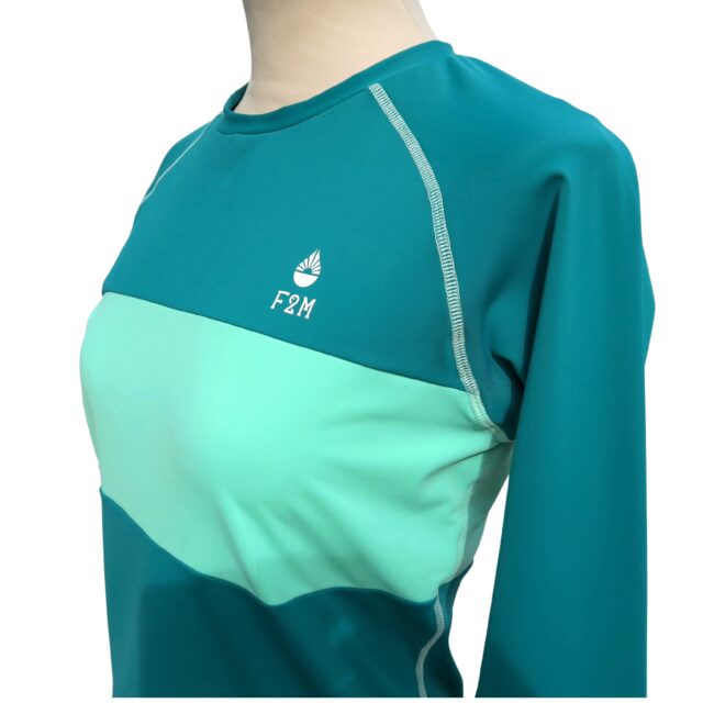F2M - Lycra anti-uv femme manches longues plusieurs coloris