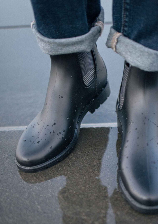 Montlimart - BOOTS MONTPLUIE NOIR BRITISH