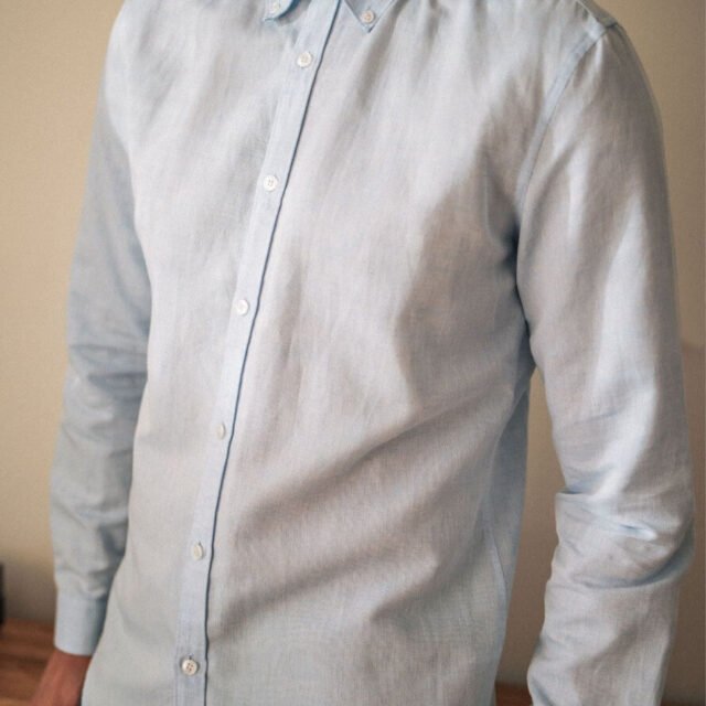 Montlimart - CHEMISE PAULIN BLEU CLAIR