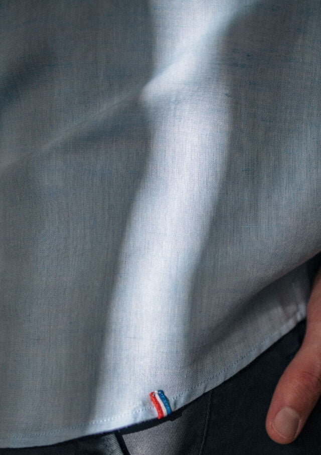 Montlimart - CHEMISE PAULIN BLEU CLAIR