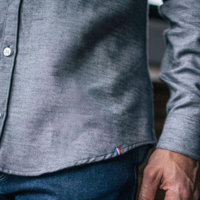 Montlimart - CHEMISE SAINT PIERRE ANTHRACITE