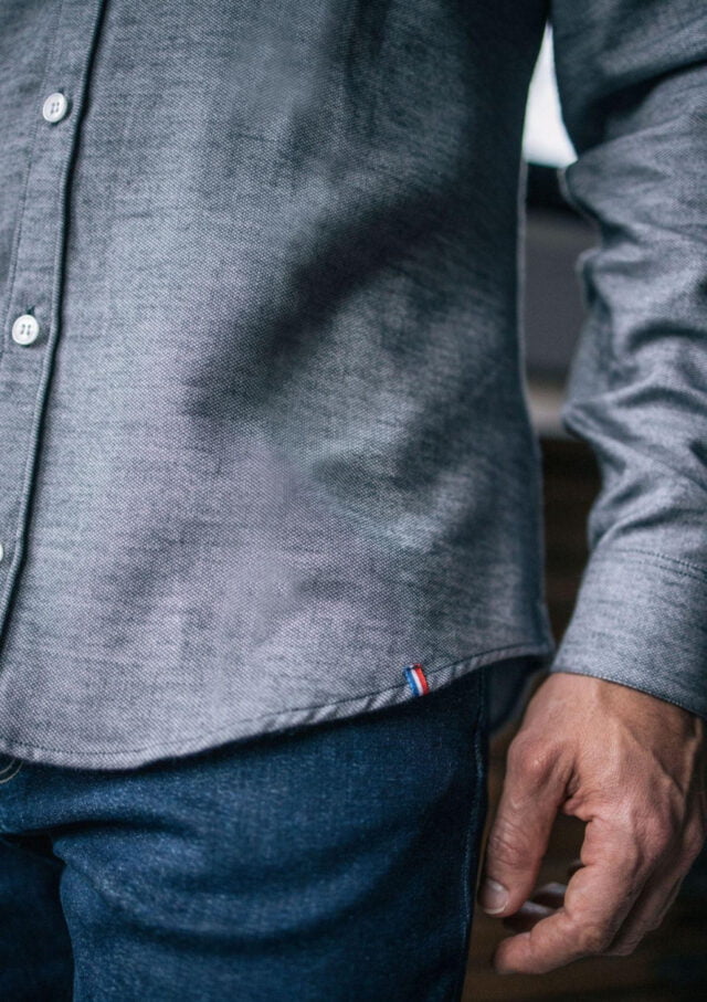 Montlimart - CHEMISE SAINT PIERRE ANTHRACITE