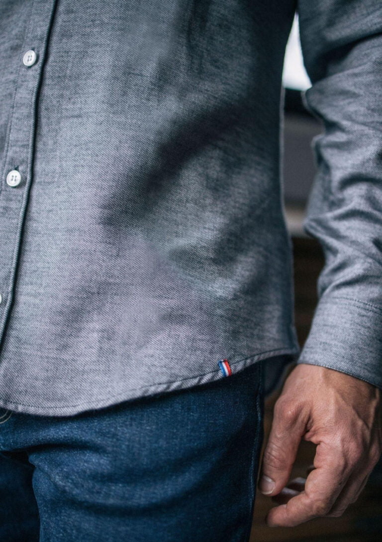 Montlimart - CHEMISE SAINT PIERRE ANTHRACITE