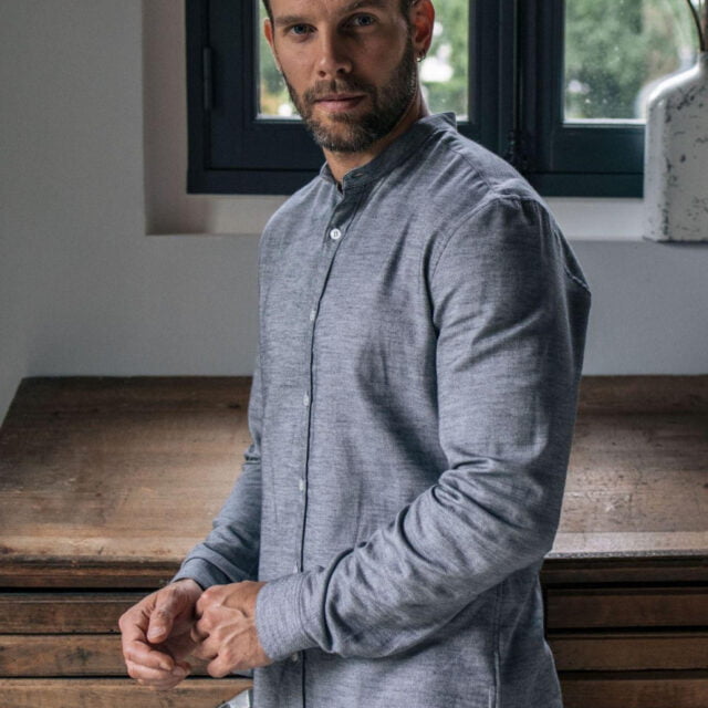 Montlimart - CHEMISE SAINT PIERRE ANTHRACITE