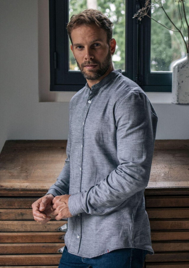 Montlimart - CHEMISE SAINT PIERRE ANTHRACITE