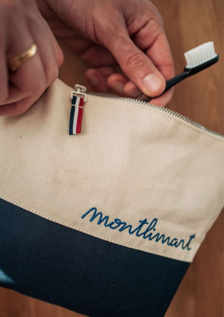 Montlimart - TROUSSE VOYAGEUR NATUREL/MARINE