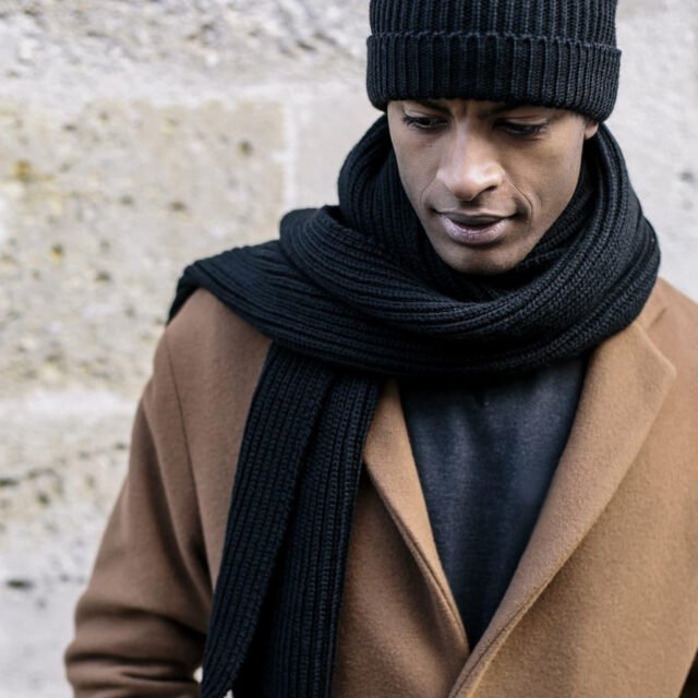 Montlimart - ECHARPE CHANTERELLE NOIR