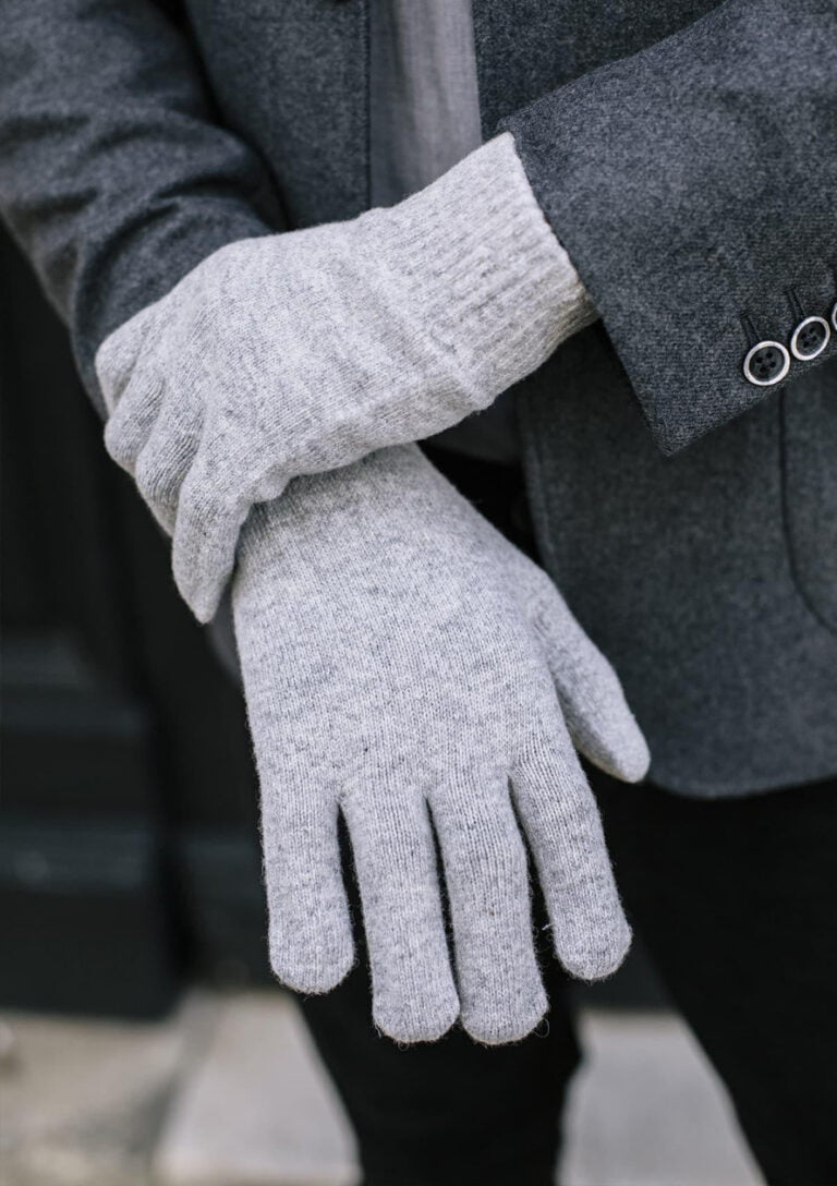 Montlimart - GANTS TACTILES PLEYNET GRIS CLAIR