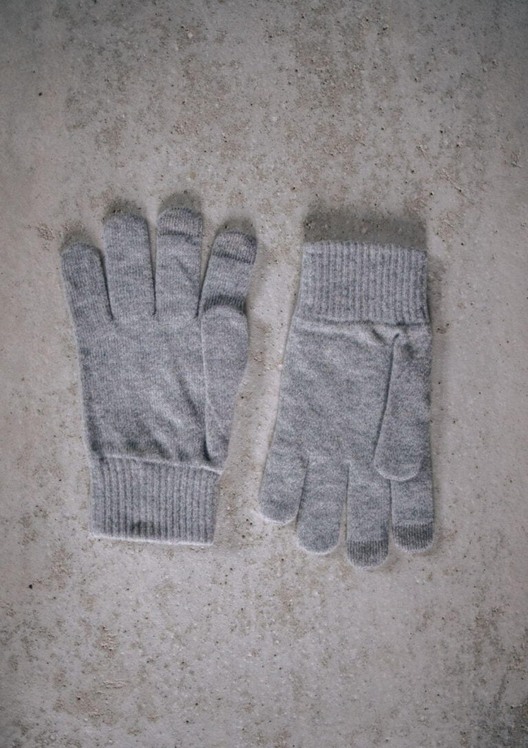 Montlimart - GANTS TACTILES PLEYNET GRIS CLAIR