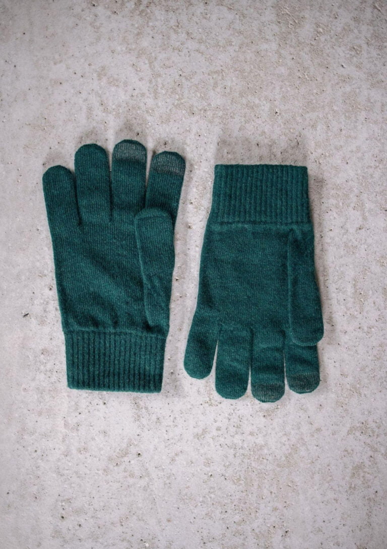 Montlimart - GANTS TACTILES PLEYNET VERT SAPIN