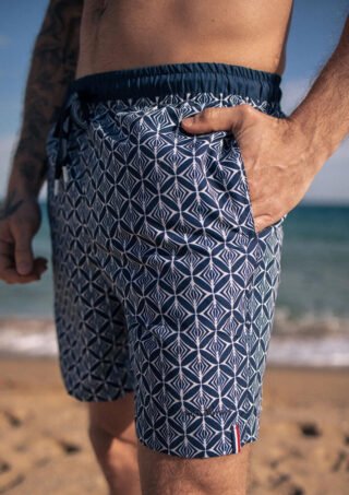 Montlimart - Maillot De Bain Plongeon Motifs Marine