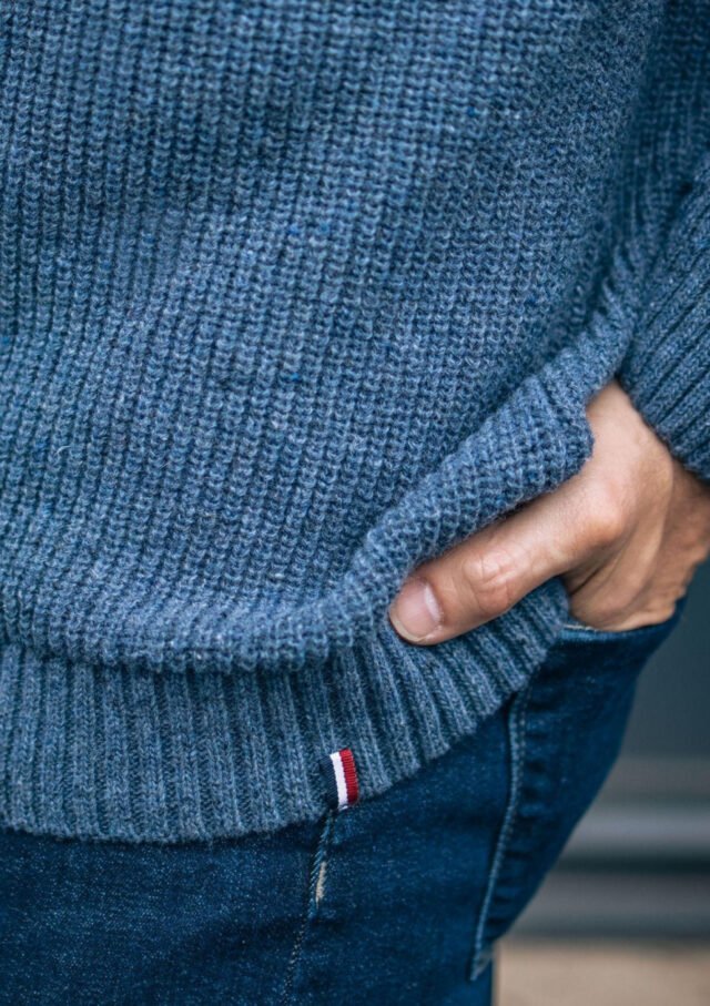 Montlimart - PULL CHALEUREUX BLEU