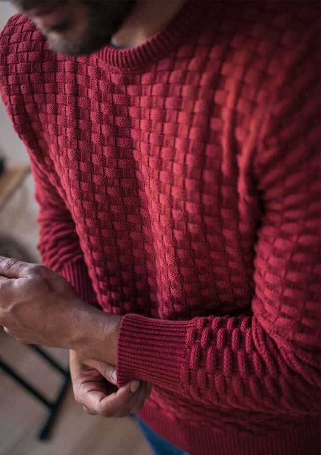 Acheter en ligne un coquetier comptoir de famille à damier rouge