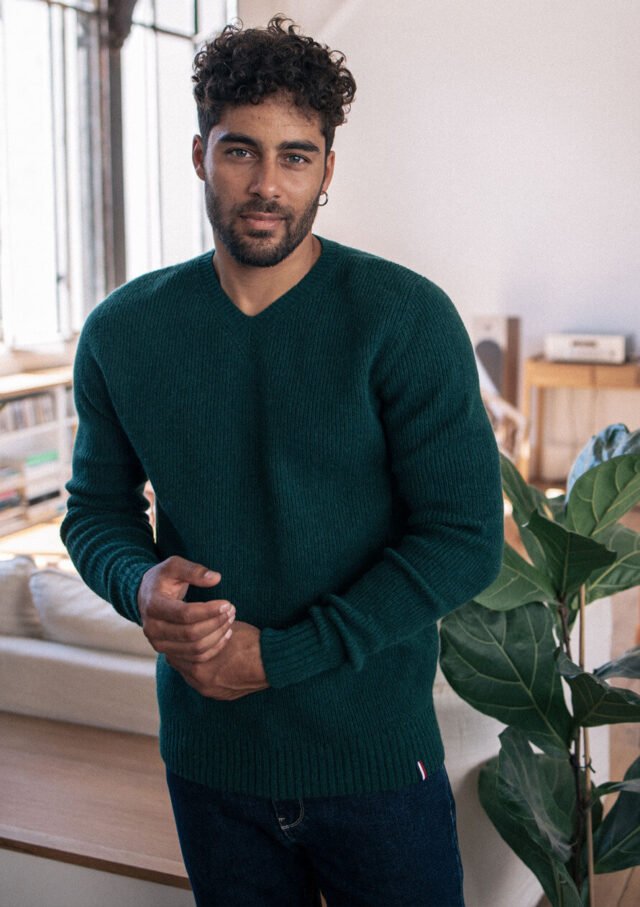 Montlimart - PULL LIBRE VERT