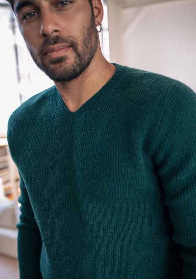 Montlimart - PULL LIBRE VERT