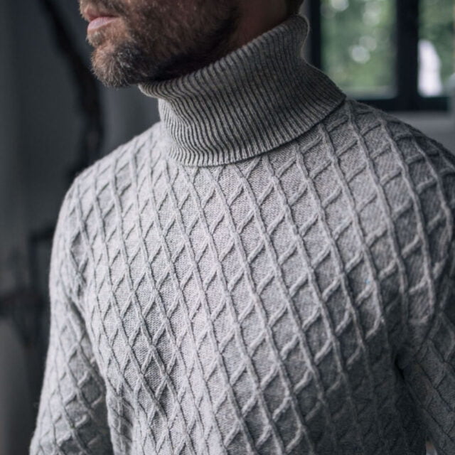 Montlimart - PULL NATAL GRIS CLAIR