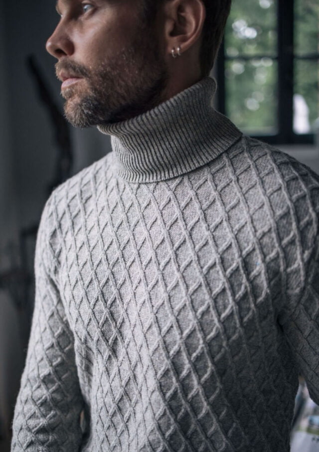 Montlimart - PULL NATAL GRIS CLAIR