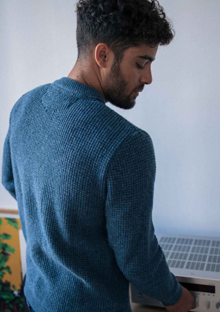 Montlimart - PULL ORIGINE BLEU