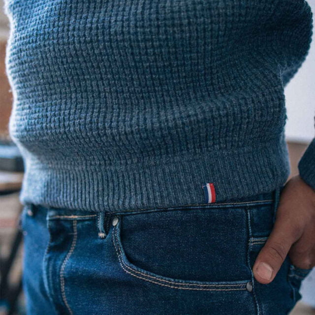 Montlimart - PULL ORIGINE BLEU