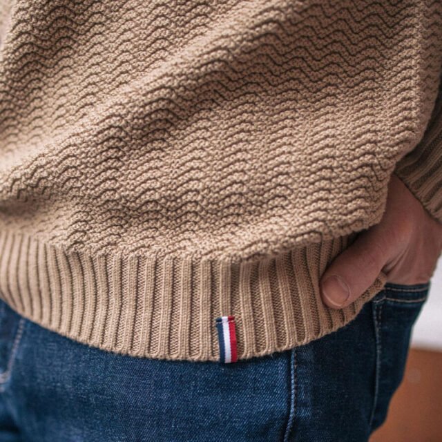 Montlimart - PULL PLANETE BEIGE